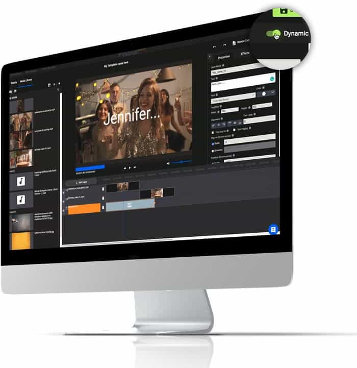Pirsonal Editor - Software to create dynamic videos