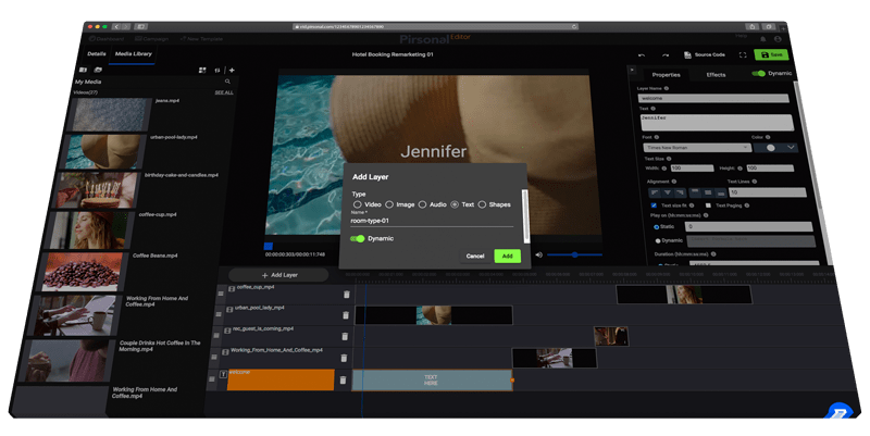 Video Editing Software To Create Personalized Video Templates